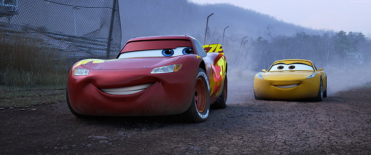 best animation movies, Cars 3, Owen Wilson, HD wallpaper