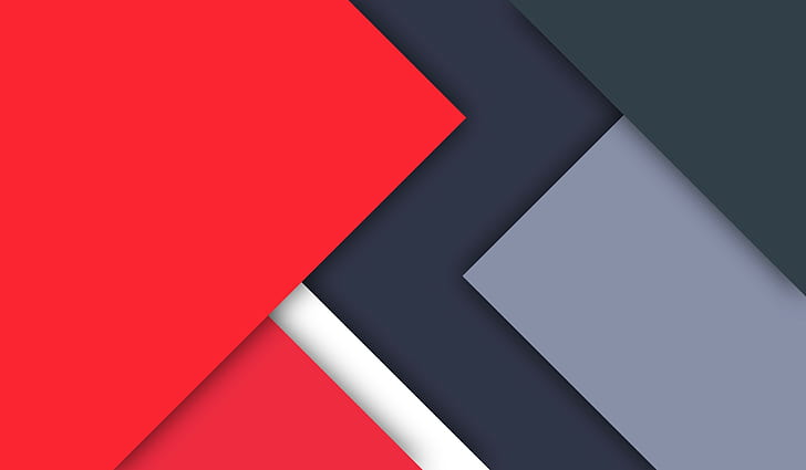 Rote Geometrie, weiß, blau, grau, Textur, Geometrie, rot, Material, HD-Hintergrundbild