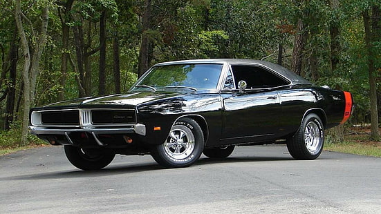 1969, автомобили, зарядное устройство, классика, Dodge, Mopar, мышцы, США, HD обои HD wallpaper