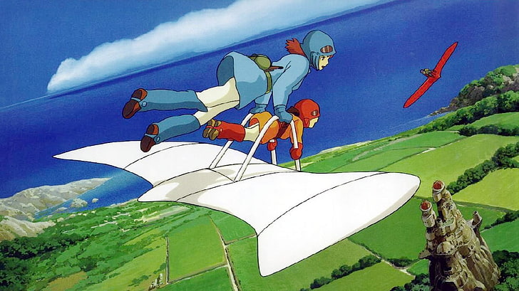 аниме, Studio Ghibli, Nausicaa of the Valley of the Wind, HD тапет
