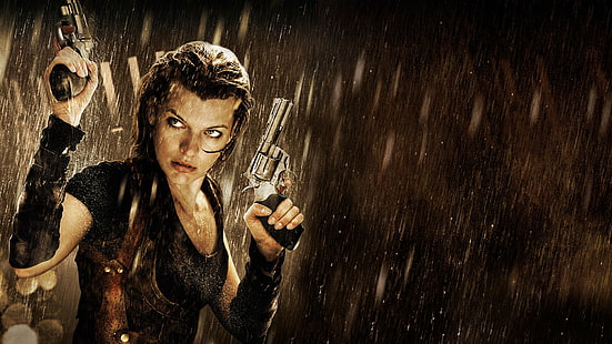 Resident Evil, Resident Evil: ชีวิตหลังความตาย, Alice (Resident Evil), Milla Jovovich, วอลล์เปเปอร์ HD HD wallpaper