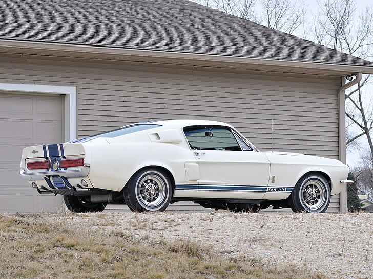 1967, classic, ford, gt500, muscle, mustang, shelby, super snake, HD wallpaper