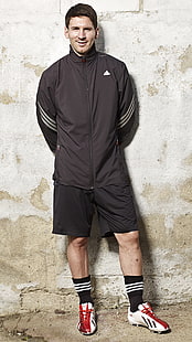 Lionel Messi Football Player, veste adidas zippée noire pour homme, Sports, Football, joueur, lionel messi, Fond d'écran HD HD wallpaper