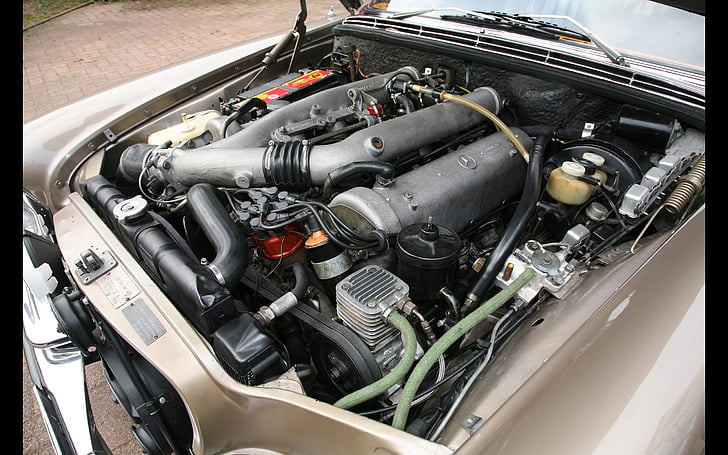 1968, 300, 6 3, benz, classic, engine, mercedes, motorentechnik, sel, vath, HD wallpaper