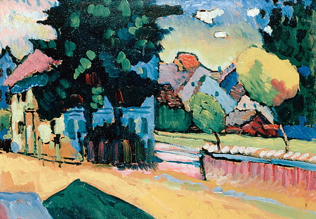 Kunstwerk, Malerei, Wassily Kandinsky, HD-Hintergrundbild HD wallpaper