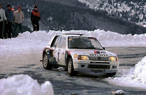 1984-86, 205, peugeot, pininfarina, race, racing, rally, t16, wrc, HD wallpaper HD wallpaper