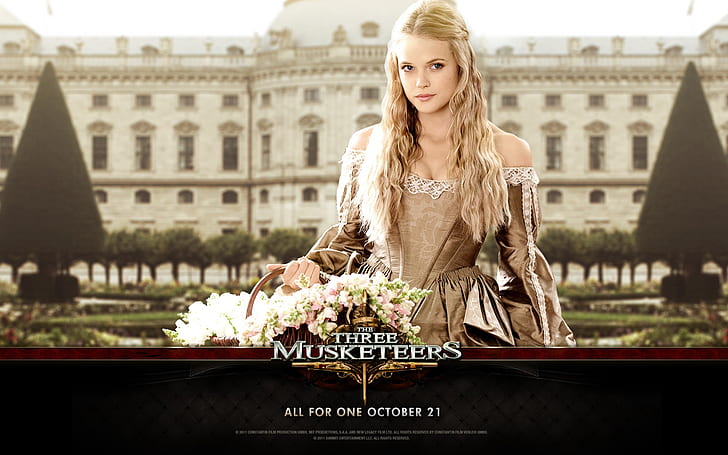 Gabriella Wilde in The Three Musketeers, Gabriella, Wilde, Three, Musketeers, HD wallpaper