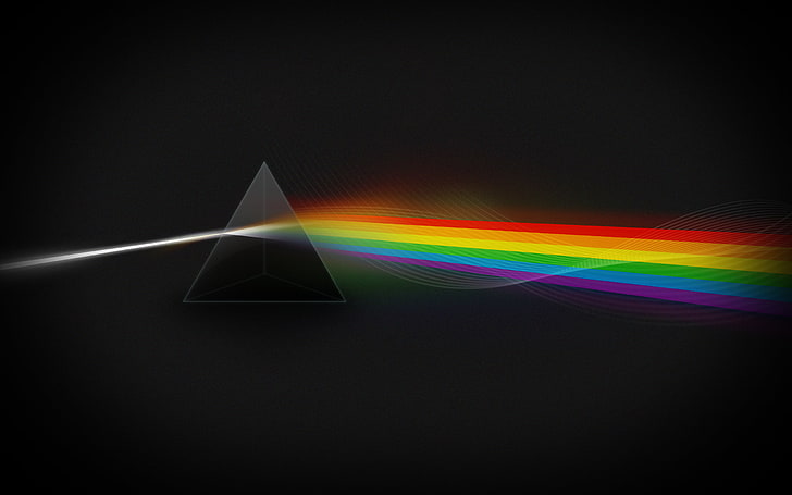 Pink Floyd The Dark Side of the Moon тапет, музика, рок, прогресив, pink floyd, психеделик, тъмна страна на луната, HD тапет