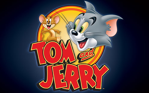 Tom And Jerry-logo-images-Wallpaper Widescreen HD resolution-2560×1600, HD wallpaper HD wallpaper
