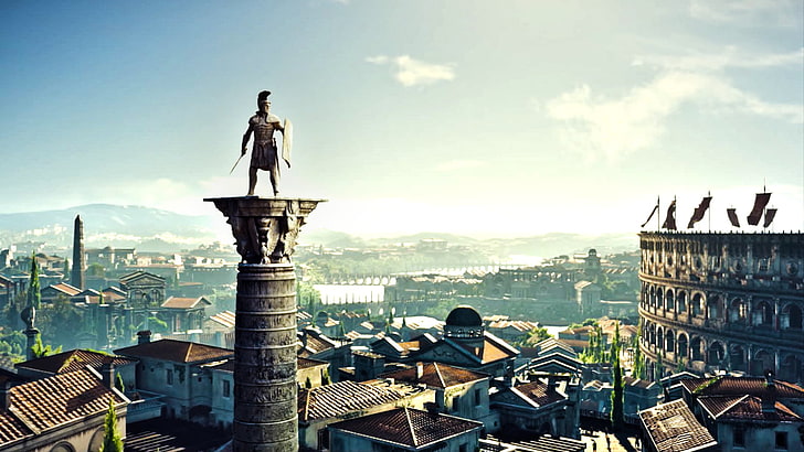 콜로세움 그림, 로마, Ryse : 로마의 아들, 비디오 게임, HD 배경 화면