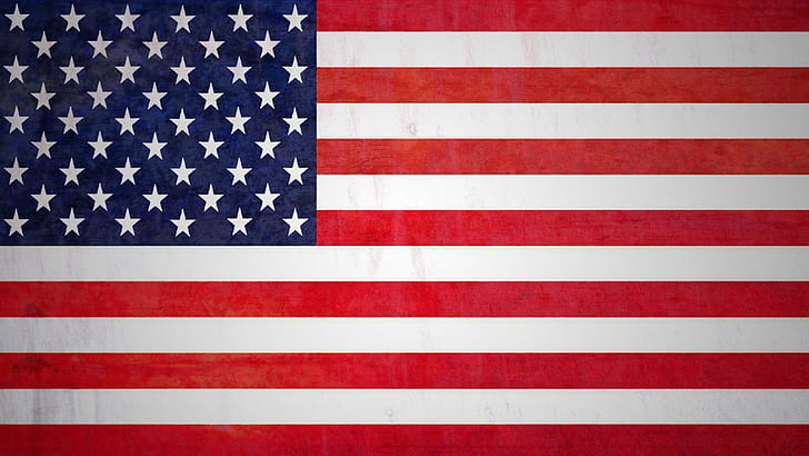 العلم الأمريكي ، العلم ، الولايات المتحدة الأمريكية، خلفية HD