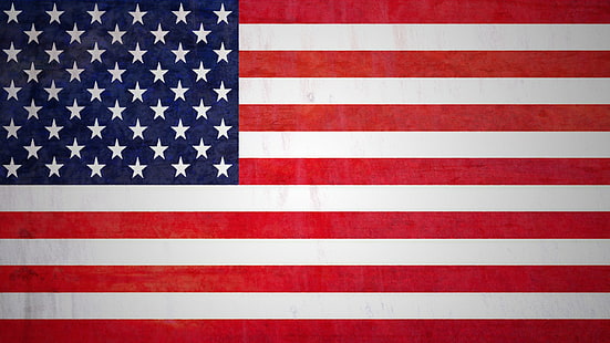 العلم الأمريكي ، العلم ، الولايات المتحدة الأمريكية، خلفية HD HD wallpaper