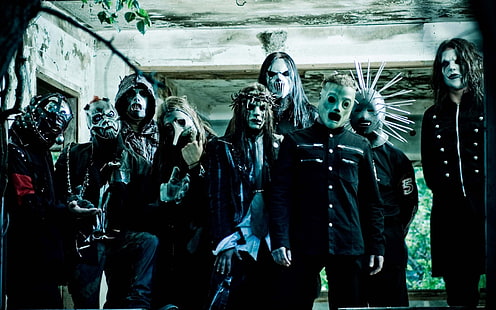 Slipknot Band, Slipknot, Band, Mitglieder, Bild, Raum, HD-Hintergrundbild HD wallpaper