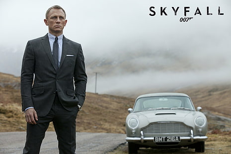James Bond, Skyfall, Daniel Craig, HD papel de parede HD wallpaper