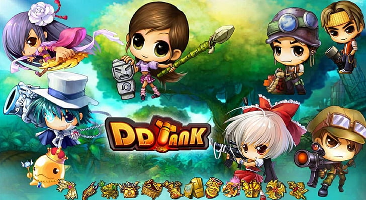 Video Game, DDtank, HD wallpaper