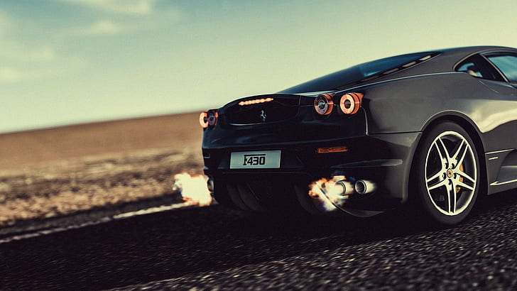 Ferrari, F430, Auto, HD-Hintergrundbild