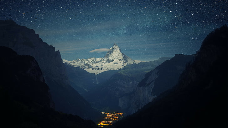 Zermatt-Matterhorn, Schweiz, Europa, 4K, HD tapet