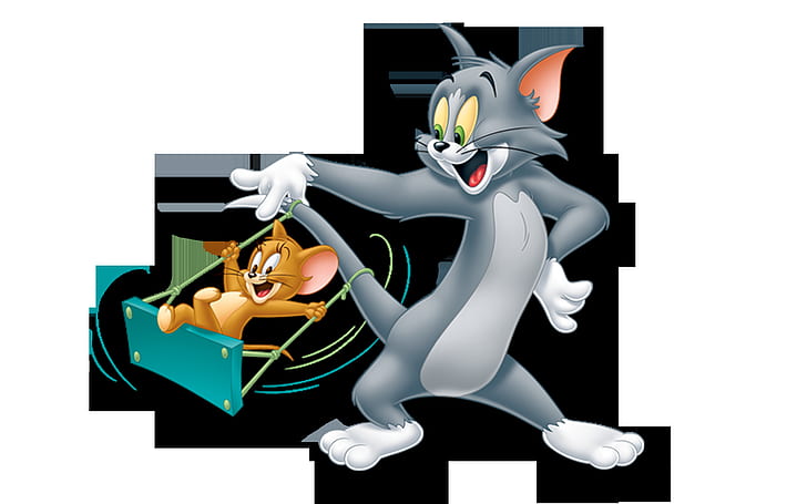 Tom and Jerry Cartoons Swing Desktop Wallpaper Hd do telefonów komórkowych i laptopów 1920 × 1200, Tapety HD