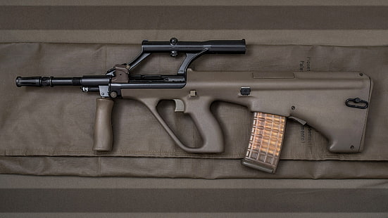 Steyr, senjata, Steyr AUG, pistol, senapan, Wallpaper HD HD wallpaper