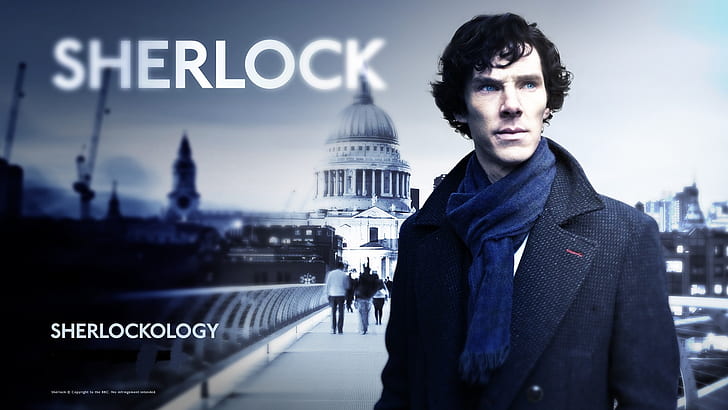 Sherlock Holmes, Sherlock, Benedict Cumberbatch, HD wallpaper