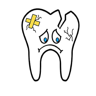 счупен зъб, зъболекар, зъболекар, стоматология, здраве, здраве на устната кухина, зъб, HD тапет HD wallpaper