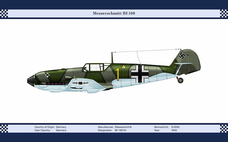 Military Aircrafts, Messerschmitt Bf 109, Aircraft, HD wallpaper