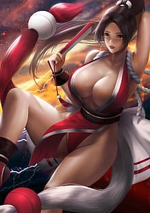  Mai Shiranui, King of Fighters, HD wallpaper HD wallpaper