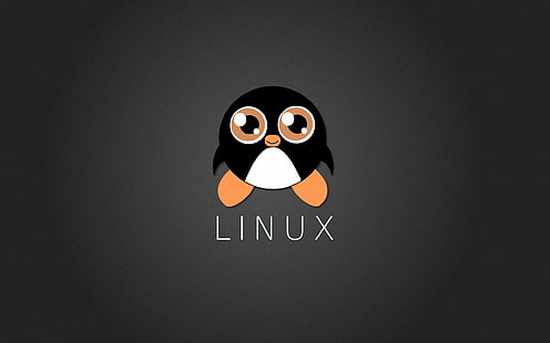 Linux, penguin, Tux, Wallpaper HD HD wallpaper