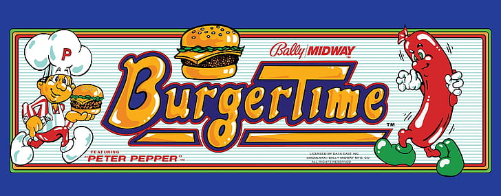 Gra wideo, Burger Time, Tapety HD