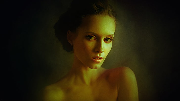 women, model, portrait, Georgy Chernyadyev, HD wallpaper