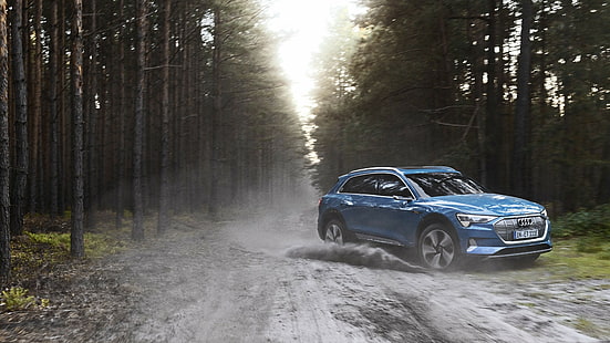 Audi e-tron, 2020 Autos, SUV, Elektroautos, 4K, HD-Hintergrundbild HD wallpaper