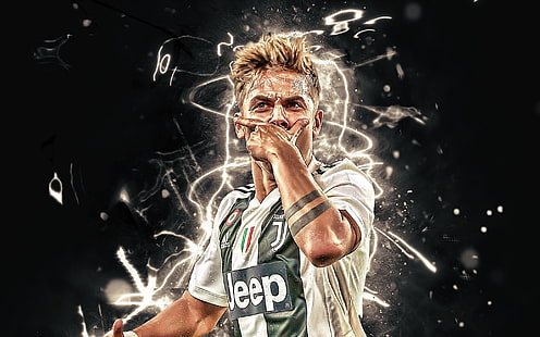 Fotboll, Paulo Dybala, argentinska, Juventus F.C., HD tapet HD wallpaper