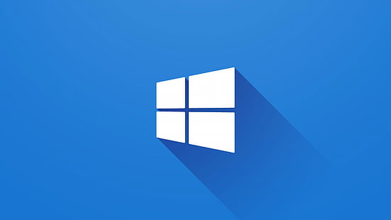 Logotipo do Microsoft Windows, Windows 10, 4k, 5k papel de parede, Microsoft, azul, HD papel de parede HD wallpaper
