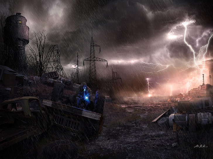 apocalyptic, S.T.A.L.K.E.R., video game, Wallpaper HD