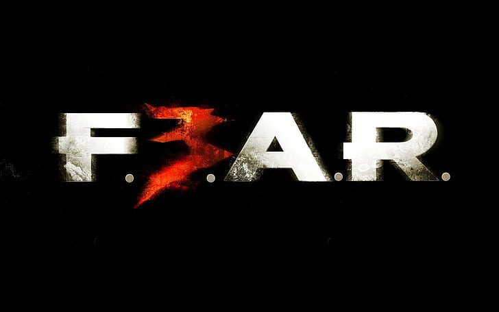 F.E.A.R. Black HD, video games, black, a, r, e, f, HD wallpaper