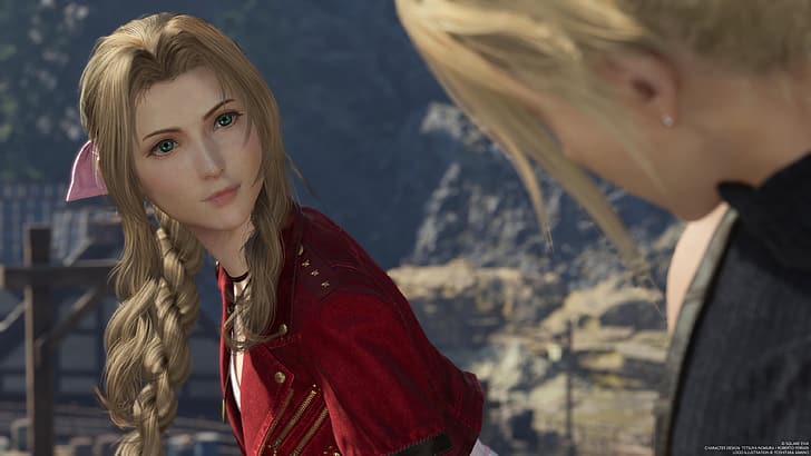 Final Fantasy VII: Renacimiento, Aerith Gainsborough, Fondo de pantalla HD
