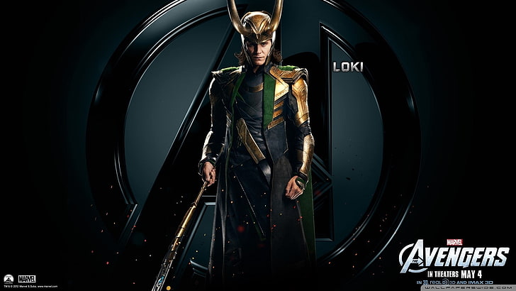 Loki, Tom Hiddleston, Tapety HD