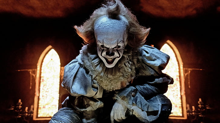 Pennywise The Clown in It 4K, The, Pennywise, Clown, Fondo de pantalla HD
