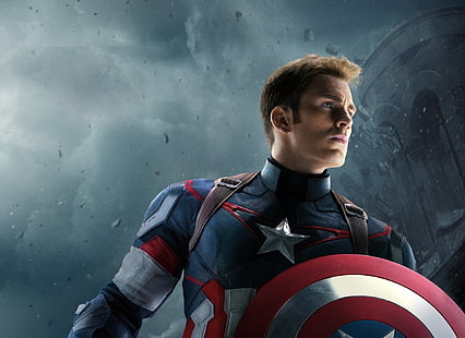 The Avengers, Avengers: Age of Ultron, Avengers, Captain America, Chris Evans, Sfondo HD HD wallpaper