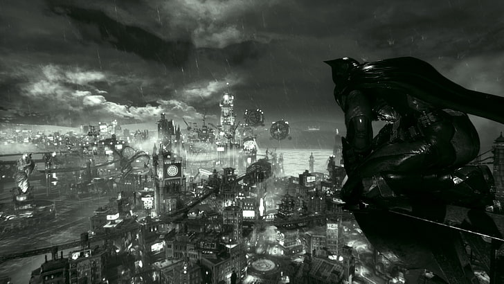 Dark Knight Trilogy, Batman: Arkham Knight, The Dark Knight, Batman, video games, HD wallpaper