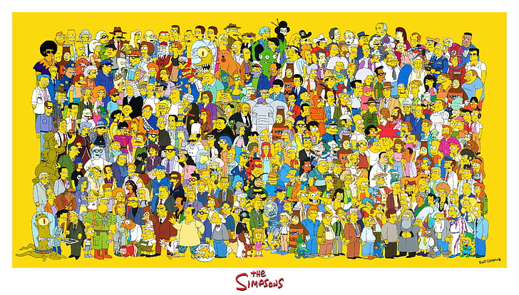 Simpsons, dibujos animados, 4k, 8k, HD, Fondo de pantalla HD |  Wallpaperbetter