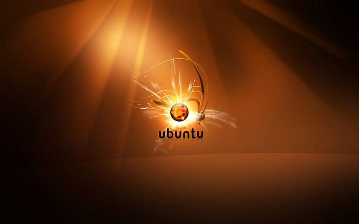 Креативный дизайн Ubuntu, фон, технология, Ubuntu, HD обои