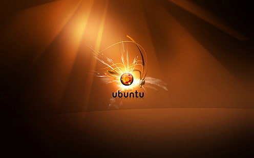 クリエイティブなUbuntuデザイン、背景、技術、ubuntu、 HDデスクトップの壁紙 HD wallpaper