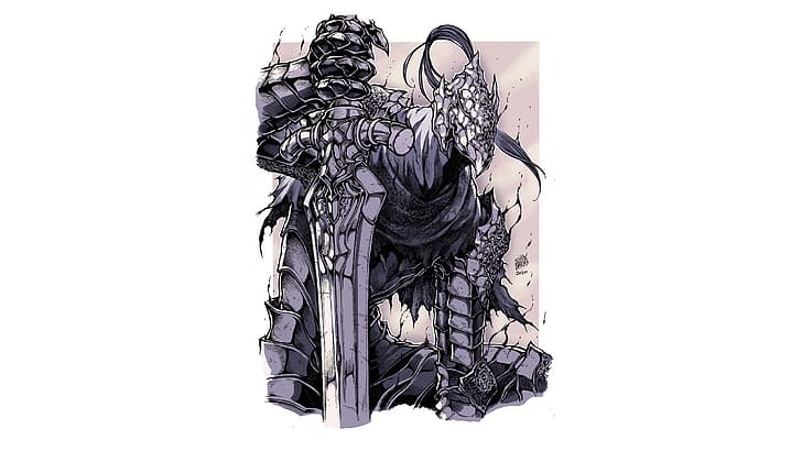 Dark Souls, Artorias the Abysswalker, armor, knight, Shinbross, HD wallpaper