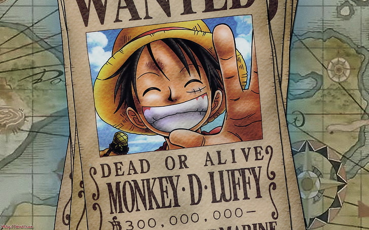 One Piece Monkey D Luffy, One Piece, аниме, Monkey D. Luffy, HD тапет