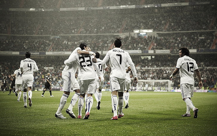 Real Madrid, Cristiano Ronaldo, futebol, esporte, HD papel de parede
