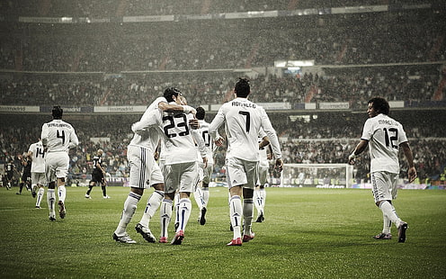 Реал Мадрид, Криштиану Роналду, футбол, спорт, HD обои HD wallpaper