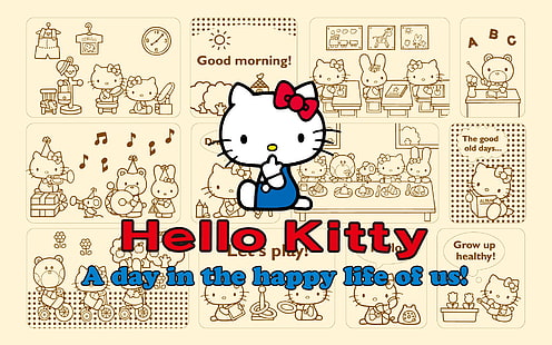 Bonjour Kitty 1920x1200 Anime Bonjour Kitty HD Art, Bonjour Kitty, Fond d'écran HD HD wallpaper