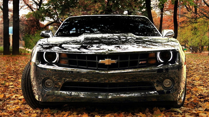 schwarzer Chevrolet Camaro, Auto, Camaro, Chevrolet, HD-Hintergrundbild