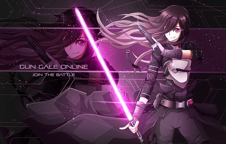 วอลล์เปเปอร์ Gun Gale Online HD, Sword Art Online, Sword Art Online II, Kirito (Sword Art Online), วอลล์เปเปอร์ HD